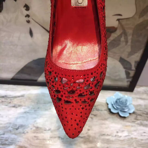 16AW ジミーチュウスーパーコピー Jimmy Choo★ROMY 60 Red ROMY60TEK